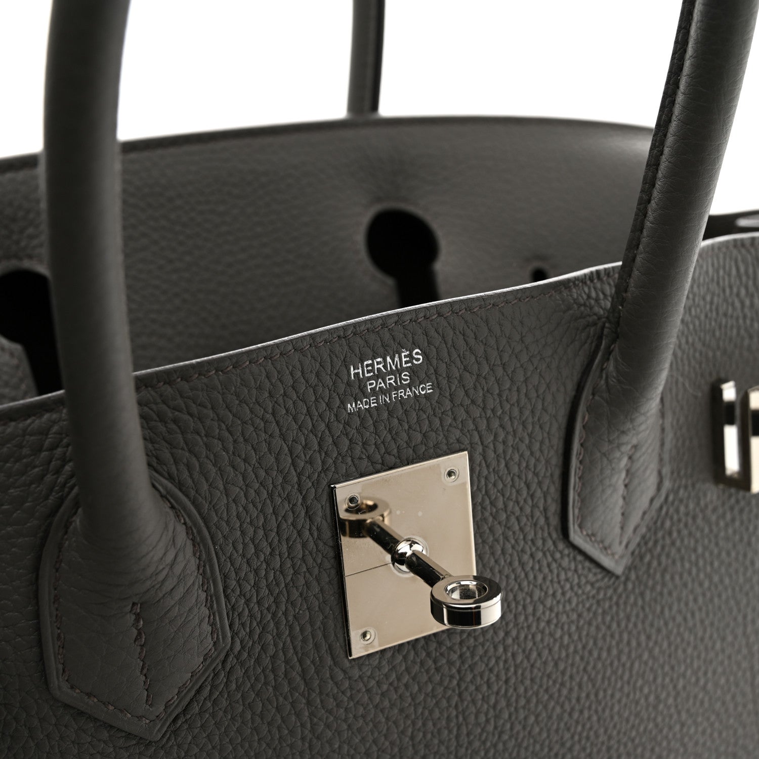 Hermes Togo Birkin 30 Etain 6 of 11