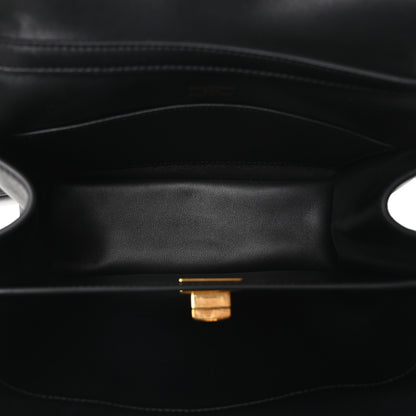 Balenciaga Natural Smooth Calfskin Mini Rodeo Top Handle Handbag Black 5 of 9