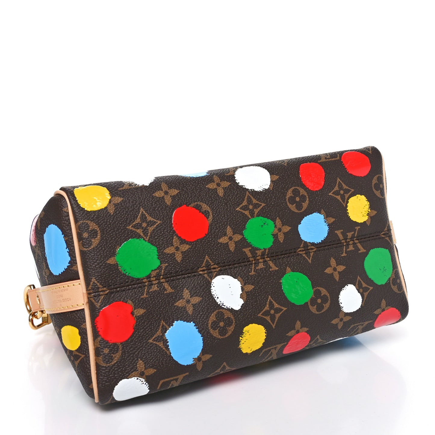 LV X YK Monogram Speedy Bandouliere 25 Multicolor
