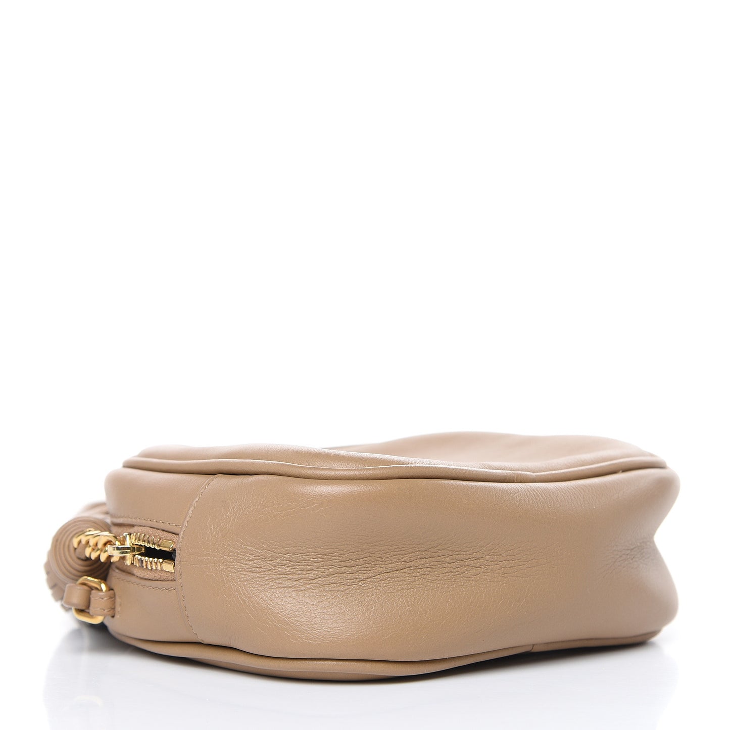 Nappa Monogram Blogger Bag Deep Beige