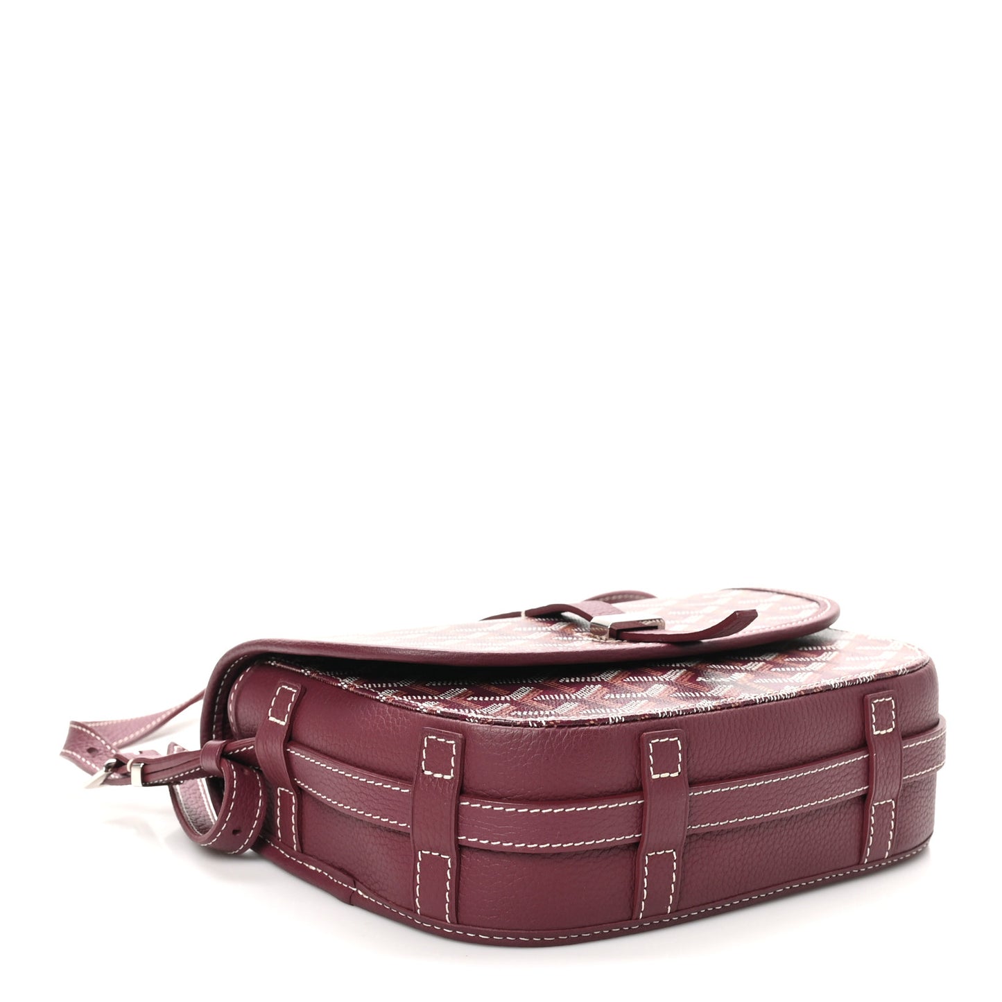 Goyardine Belvedere II PM Messenger Bag Bordeaux