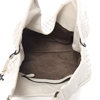 Bottega Veneta Nappa Intrecciato Medium Campana Hobo White 5 of 12