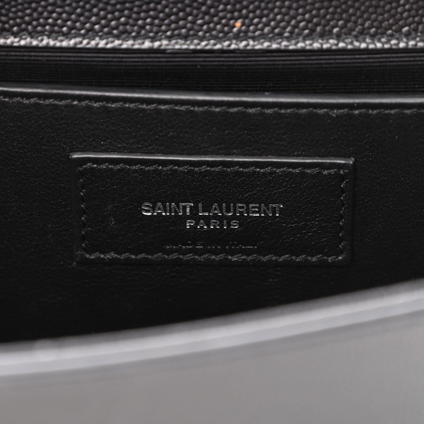 Grain De Poudre Small Monogram Kate Satchel Black