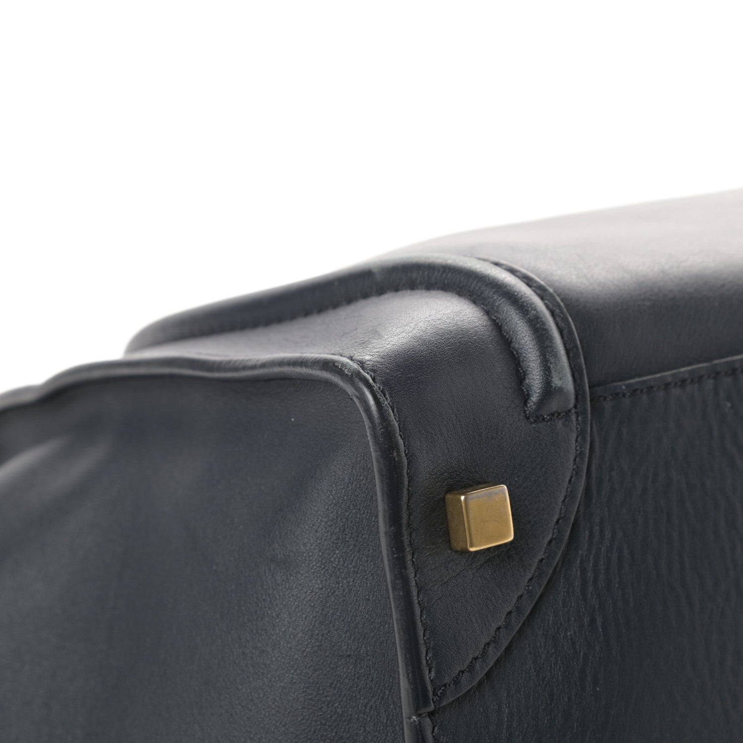 Celine Smooth Calfskin Mini Luggage Navy Blue 12 of 20