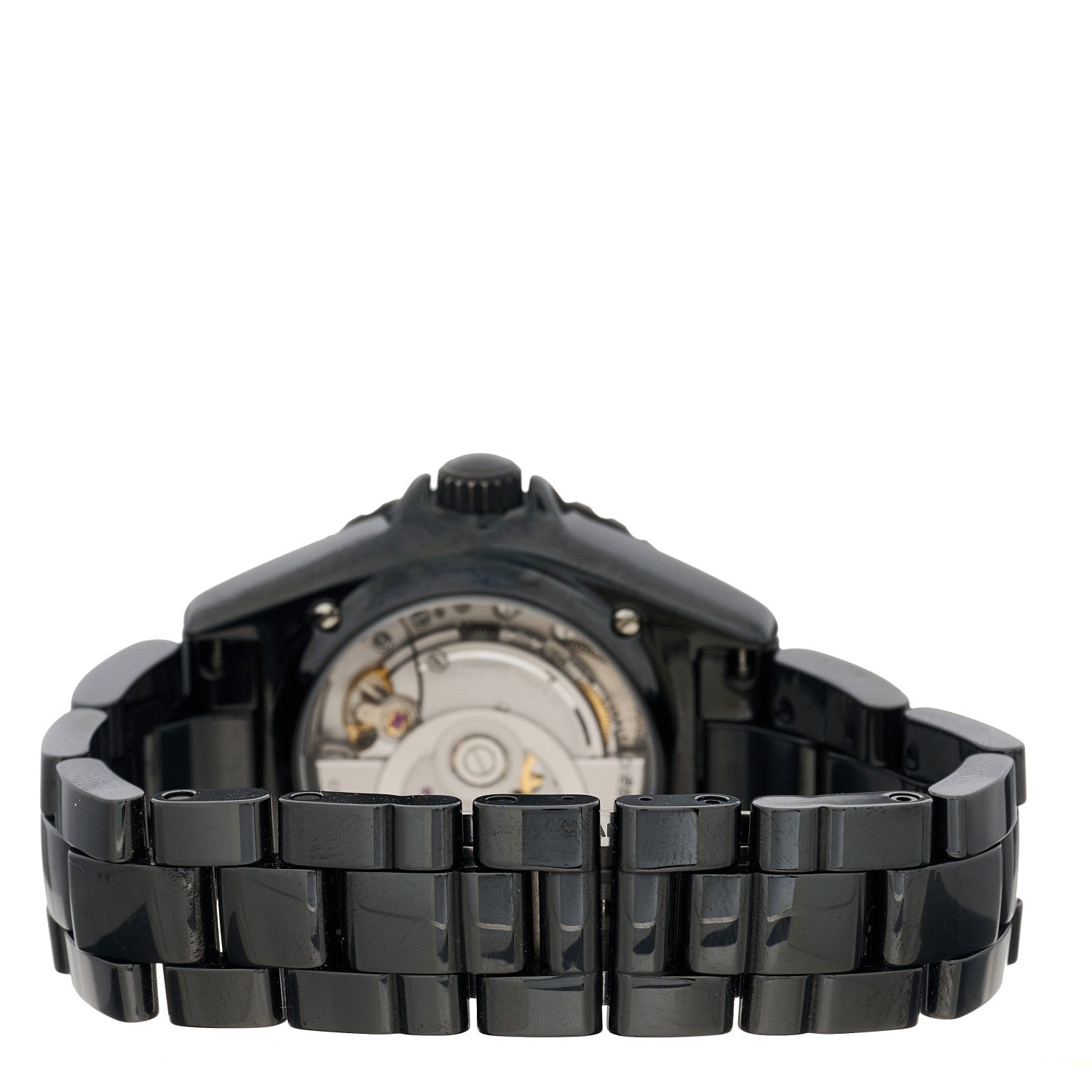 Chanel Stainless Steel Ceramic 38mm J12 Wanted de Chanel Automatic Watch Black 3 of 5