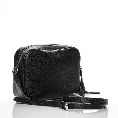 Gucci Pebbled Calfskin Small Soho Disco Bag Black 3 of 8