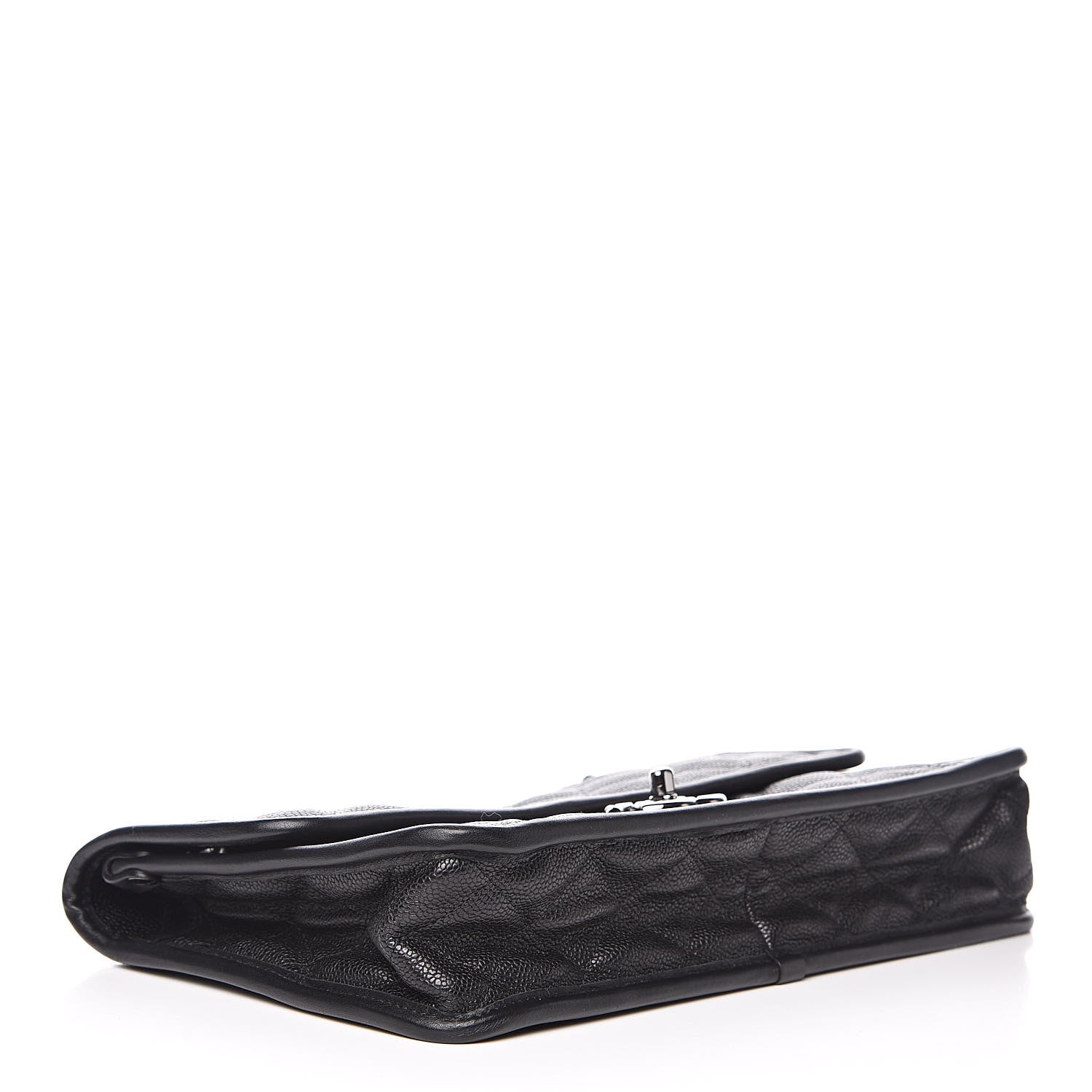 Chanel Caviar Quilted Medium French Riviera Flap Black 4 of 11