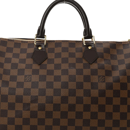 Louis Vuitton Damier Ebene Speedy 35 8 of 10