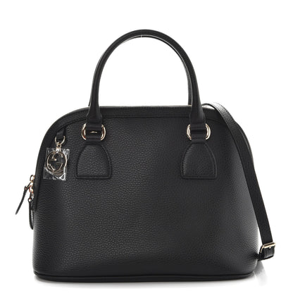 Gucci Dollar Calfskin Medium Dome Bag Black 1 of 8