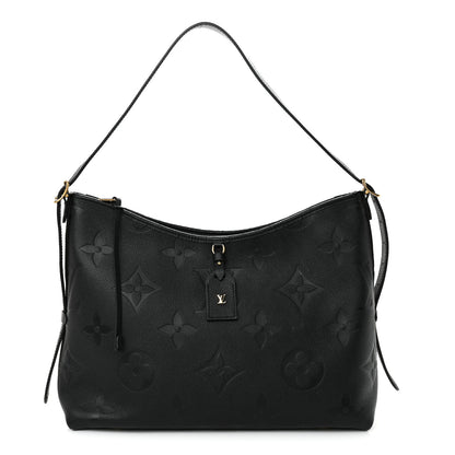 Louis Vuitton Empreinte Monogram Giant CarryAll MM Black 1 of 12