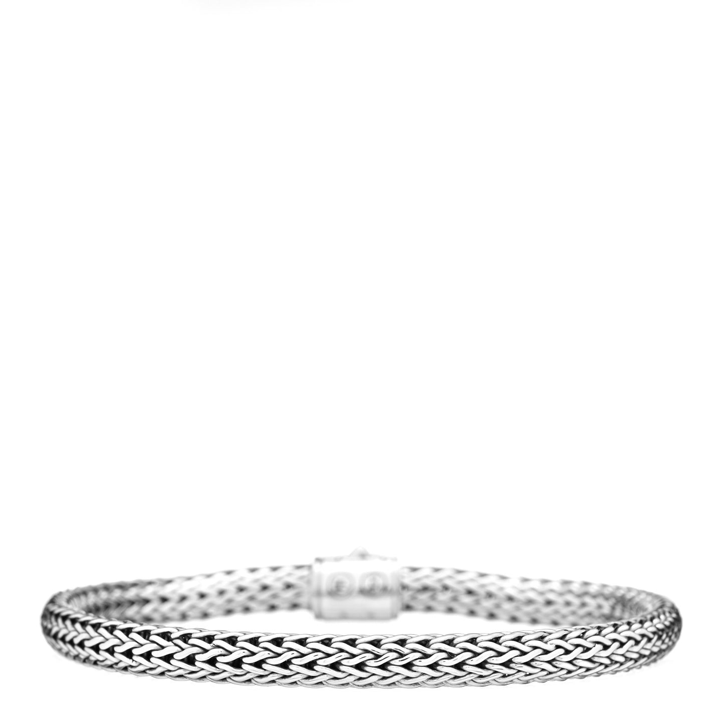 Sterling Silver Amethyst 5mm Classic Chain Bracelet