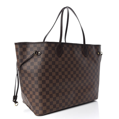 Louis Vuitton Damier Ebene Neverfull GM 3 of 10