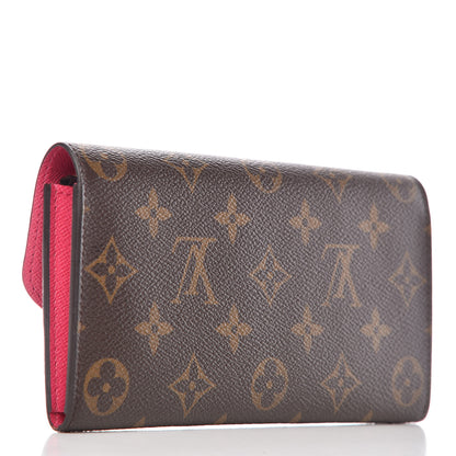 Louis Vuitton Monogram Emilie Wallet Hot Pink 3 of 9