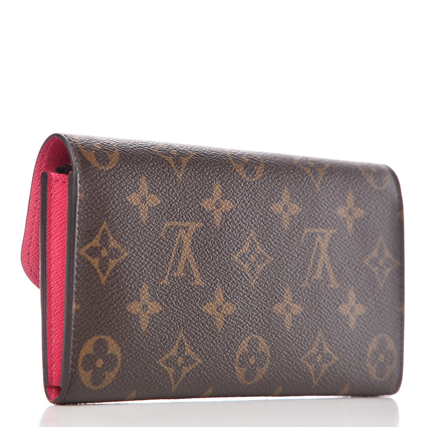 Monogram Emilie Wallet Hot Pink