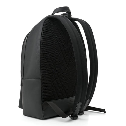 Louis Vuitton Grained Calfskin Aerogram Takeoff Backpack Black 3 of 10