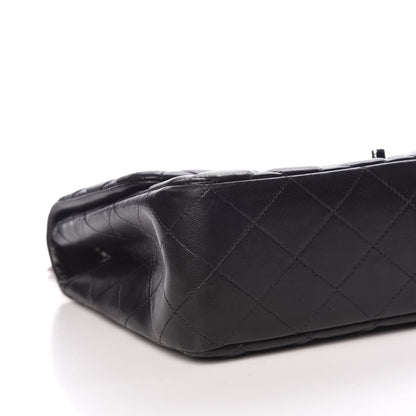 Chanel Lambskin Quilted Jumbo Single Flap Black 8 of 9