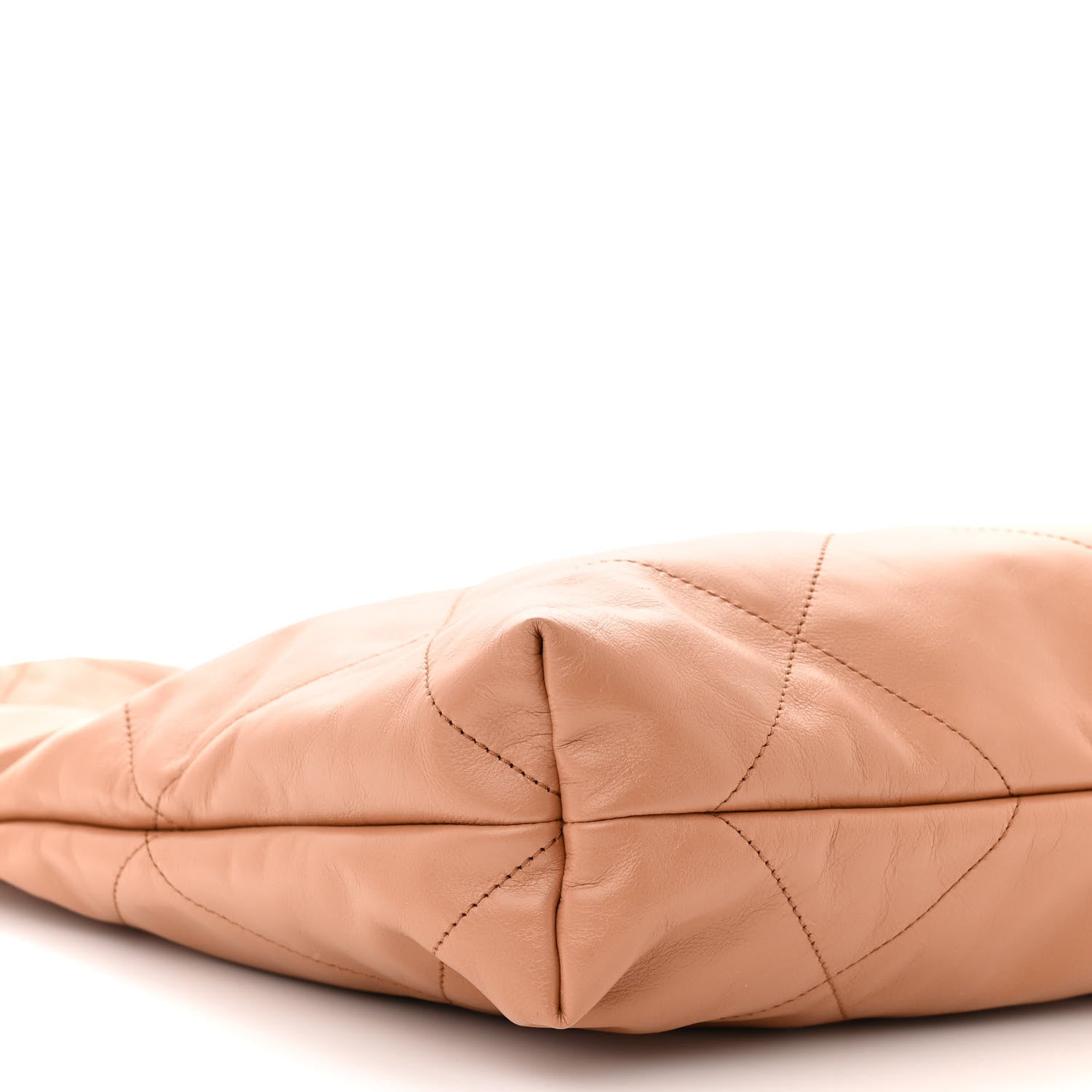 Chanel Shiny Calfskin Quilted Chanel 22 Camel 10 of 11