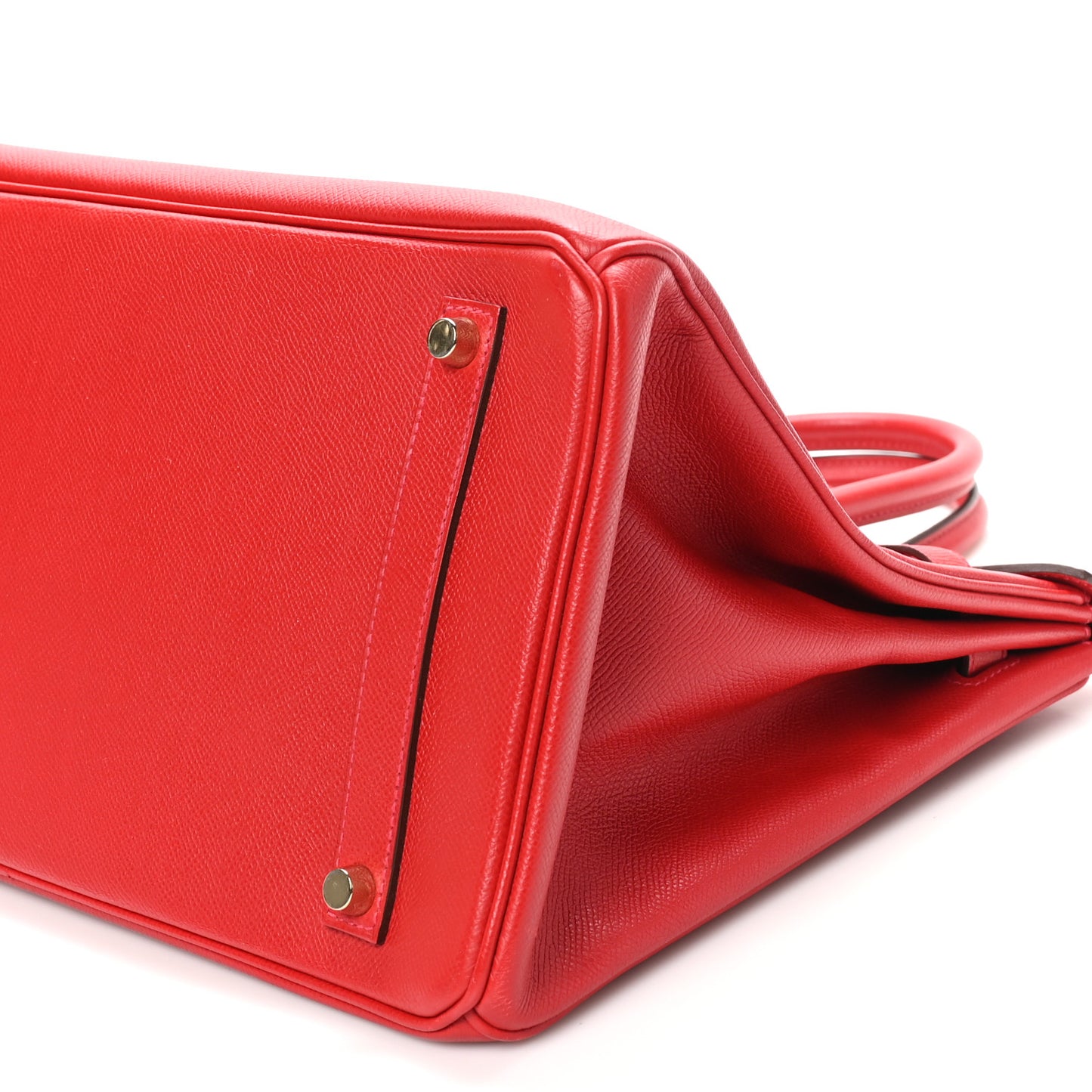 Epsom Birkin 35 Rouge Casaque