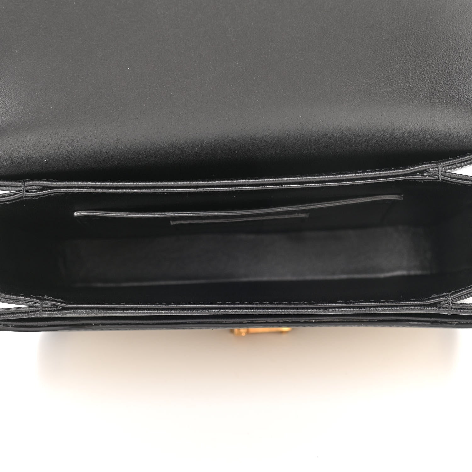 Saint Laurent Smooth Calfskin Small Two-tone Solferino Satchel Ivory Natural Black 5 of 10