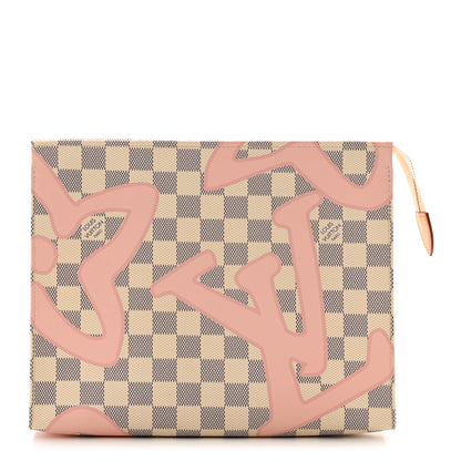 Louis Vuitton Damier Azur Tahitienne Toiletry Pouch 26 1 of 7