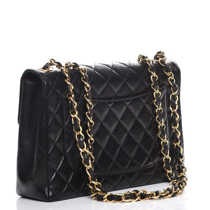Chanel Lambskin Jumbo Flap Black 3 of 8