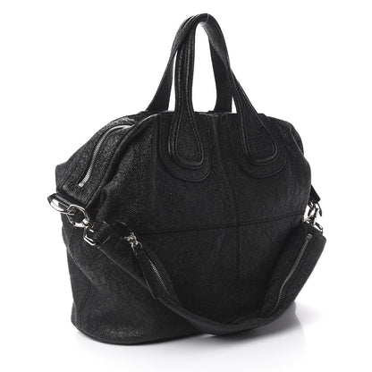 Givenchy Glazed Pebbled Calfskin Medium Nightingale Black 4 of 13