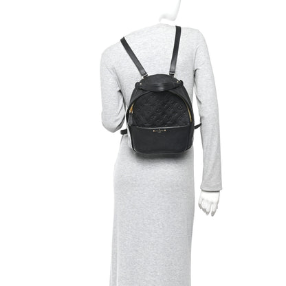 Louis Vuitton Empreinte Sorbonne Backpack Black 2 of 10