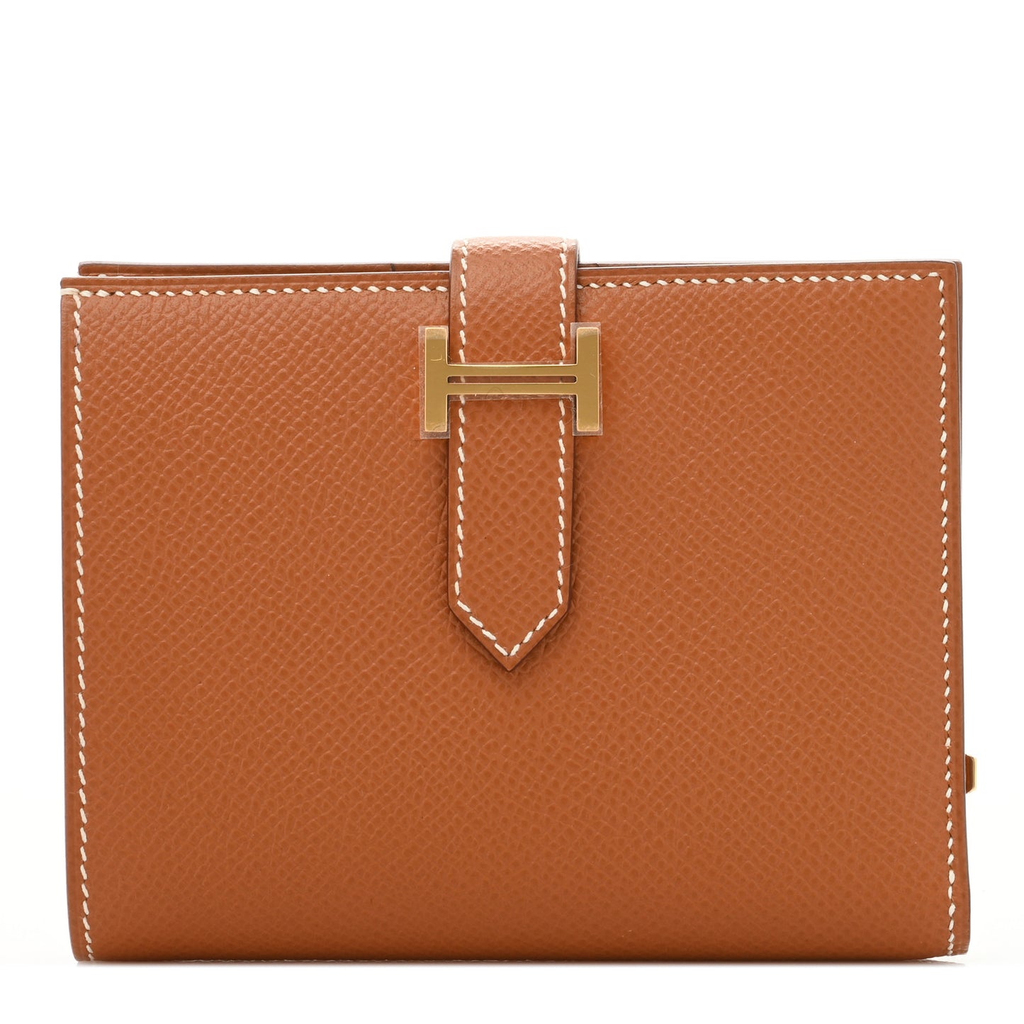Epsom Bearn Compact Wallet Gold