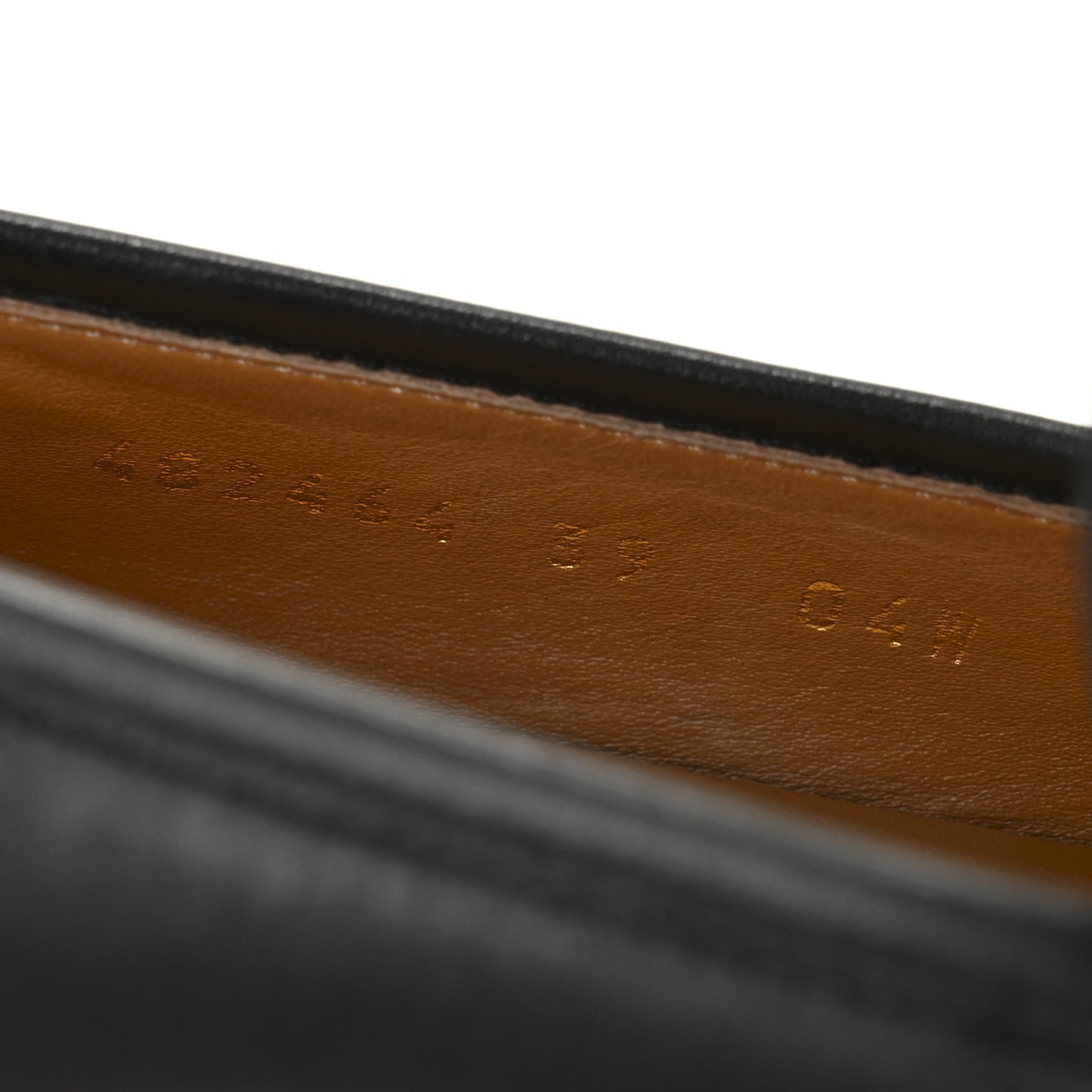Calfskin Womens Jordaan Loafers 39 Black
