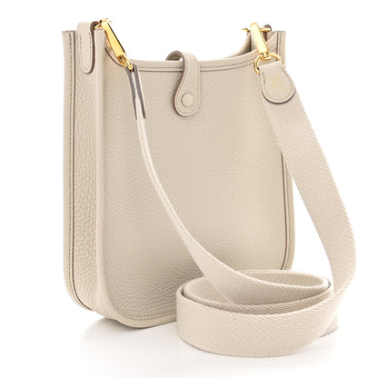 Hermes Taurillon Clemence Amazone Evelyne TPM Beton 3 of 11
