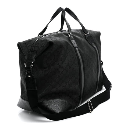 Gucci Nylon Monogram XL Duffle Bag Black 2 of 9