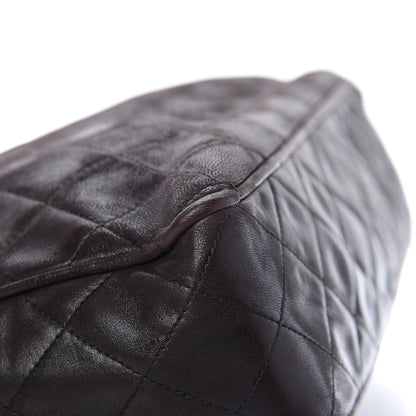 Chanel Lambskin Quilted Tassel Flap Camera Case Brown 13 of 13