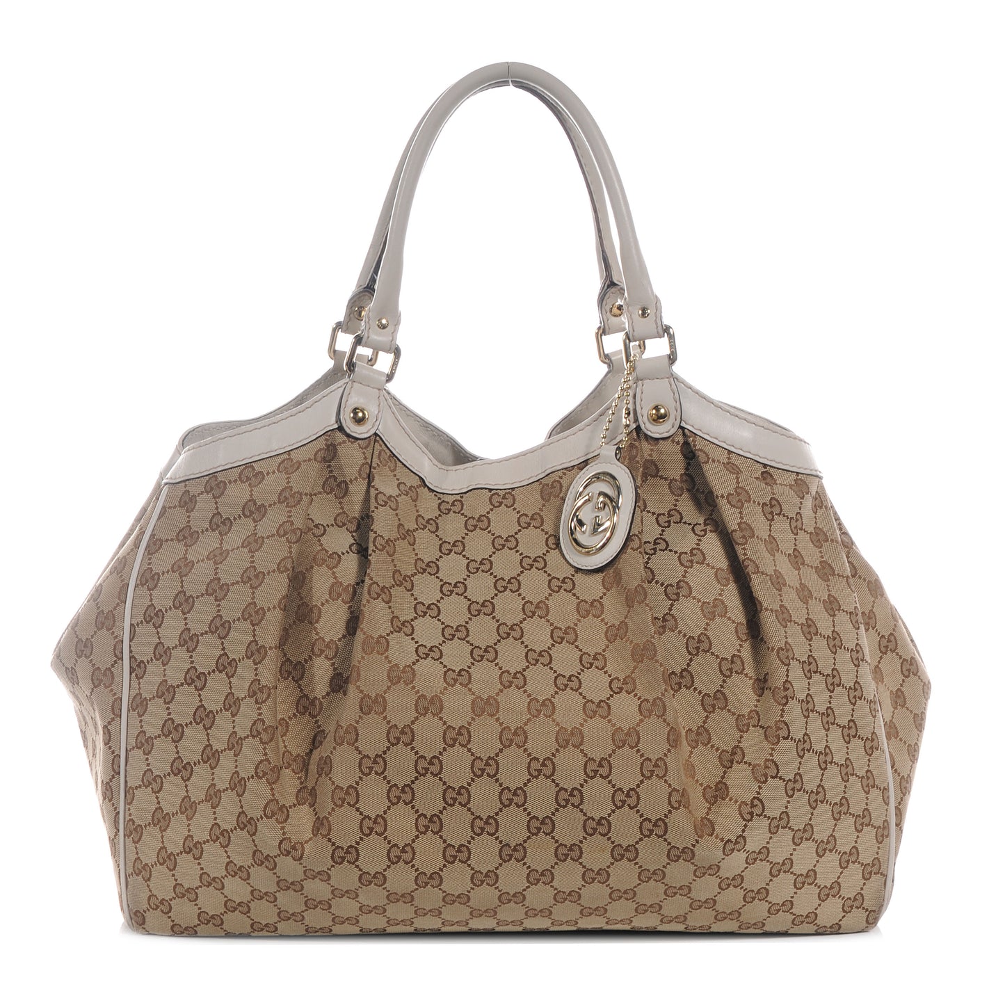 Monogram Large Sukey Tote Off White