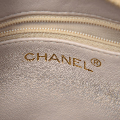Chanel Metallic Lambskin Quilted Camera Case Gold 6 of 15