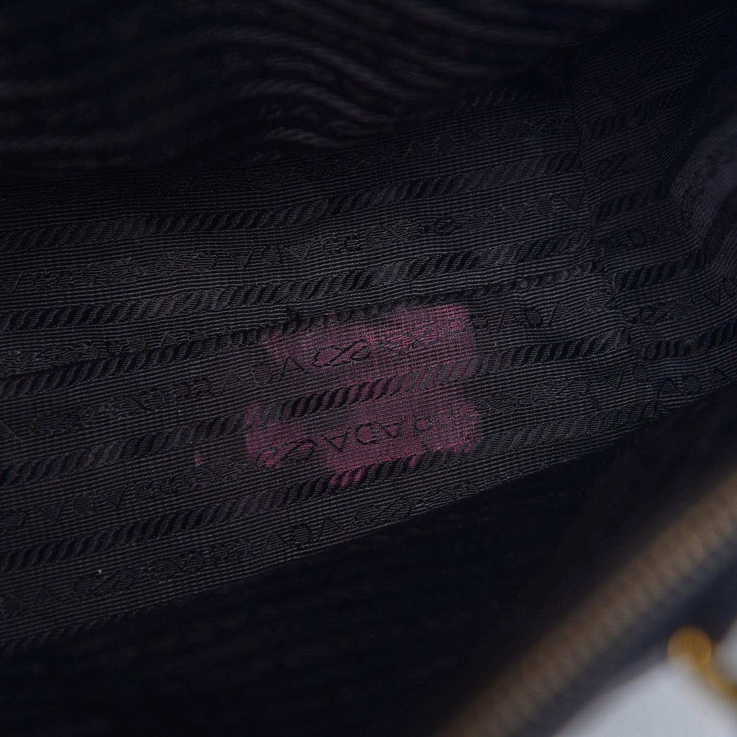 Saffiano Large Galleria Double Zip Tote Black