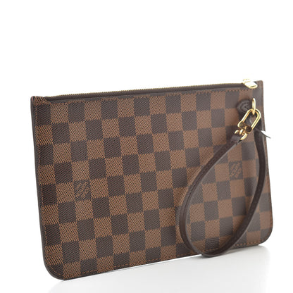 Louis Vuitton Damier Ebene Neverfull MM GM Pochette 3 of 8