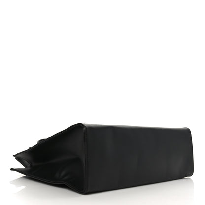 Telfar Vegan Leather Medium Shopping Bag Black 4 of 8