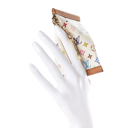 Louis Vuitton Monogram Multicolor Berlingot Coin Purse White 2 of 6