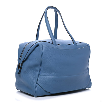 Hermes Togo Wallago Cabine 35 Bleu Azur 2 of 4