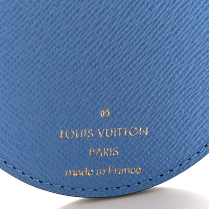 Louis Vuitton Monogram 2021 Christmas Animation China Wall Bag Charm Key Ring Myosotis Blue 3 of 4