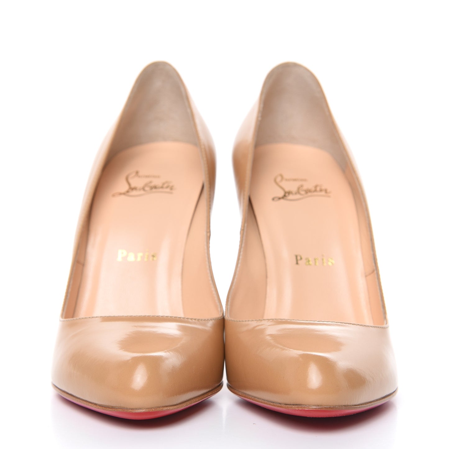 Patent Decollete 868 100 Pumps 38.5 Nude