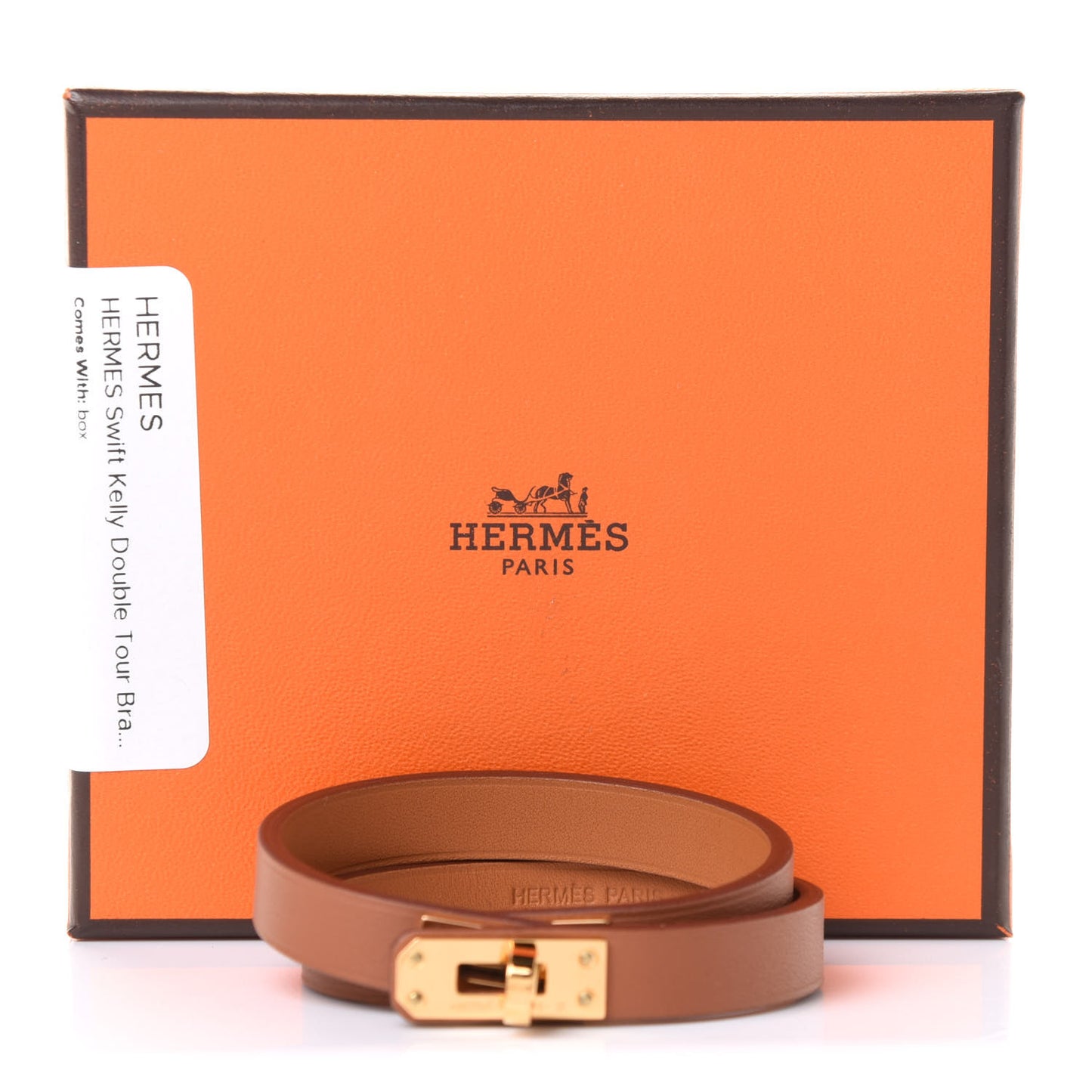 Swift Kelly Double Tour Bracelet T2 Gold