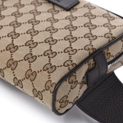 Gucci Monogram Belt Bag Dark Brown 8 of 11