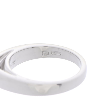 Bulgari Platinum Diamond .42ct Griffe Solitaire Engagement Ring 48 4.5 5 of 7