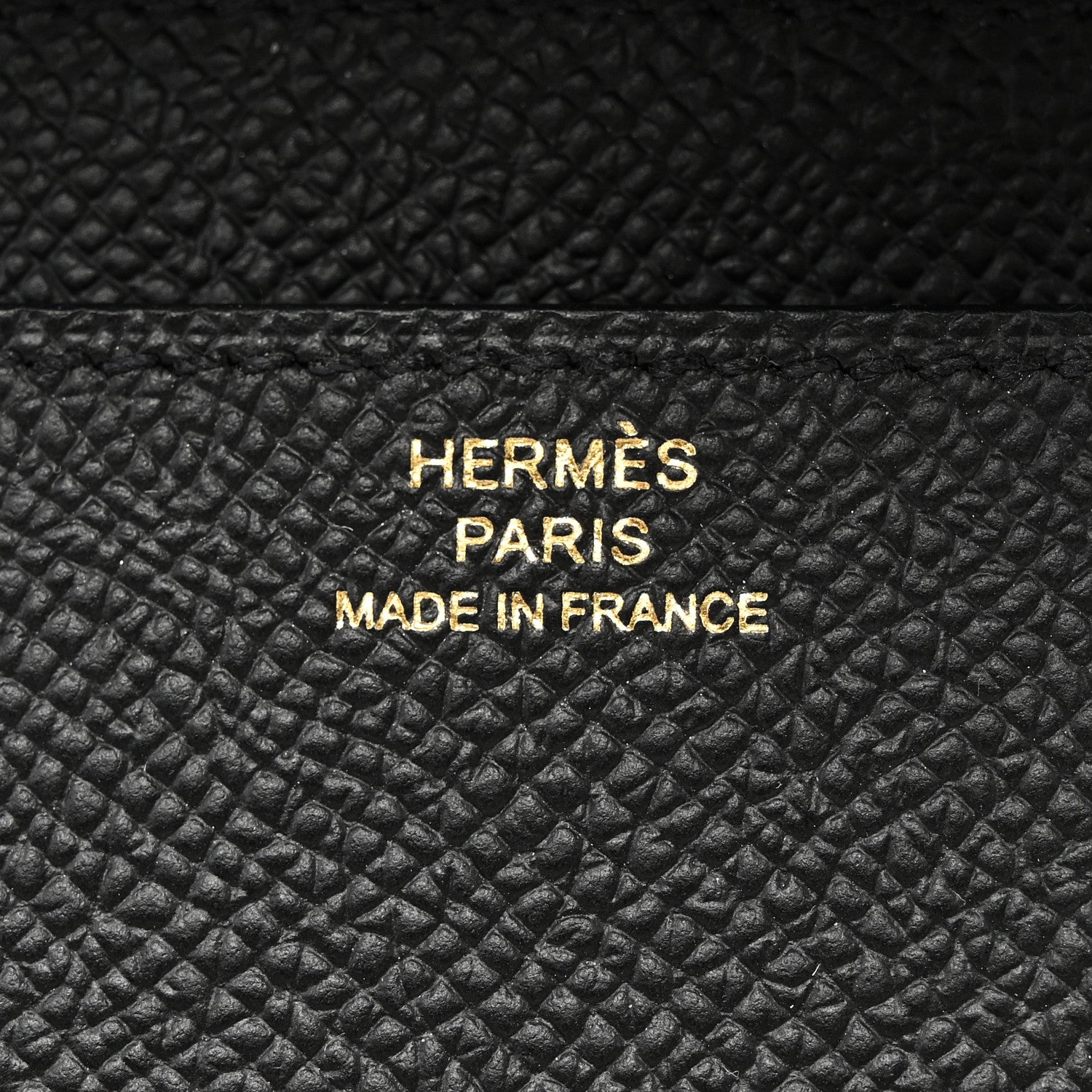 Hermes Epsom Constance Wallet To Go Black 6 of 11