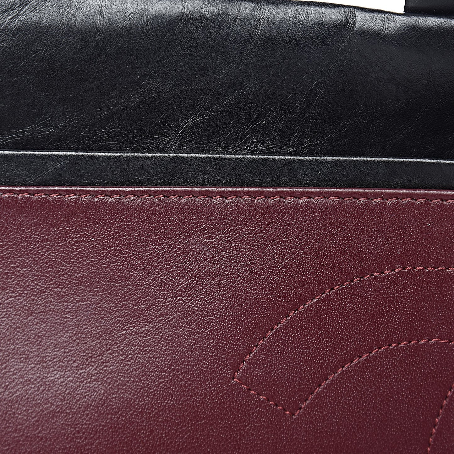 Aged Calfskin Quilted 2.55 Reissue 227 Flap Black