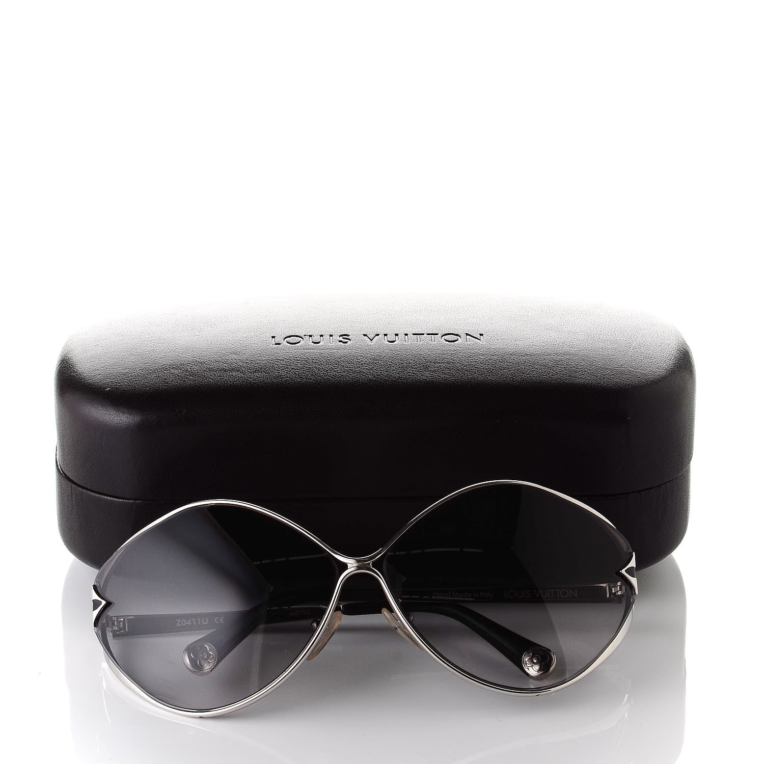 Louis Vuitton Laurel Round Sunglasses Z0411U Silver 7 of 7