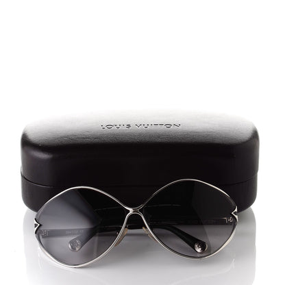 Louis Vuitton Laurel Round Sunglasses Z0411U Silver 7 of 7