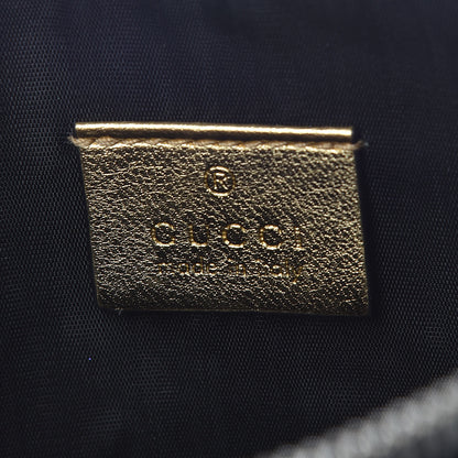 Gucci X SEGA Calfskin GUCCY Stars Mini Dome Shoulder Bag Gold 8 of 10