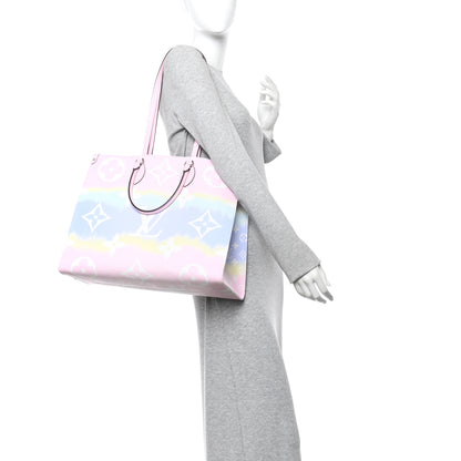 Louis Vuitton Monogram Escale Onthego GM Pastel 2 of 9